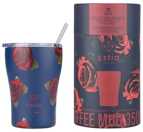 ESTIA ΘΕΡΜΟΣ COFFEE MUG SAVE THE AEGEAN 350ml ELECTRIC ROSES 01-22969