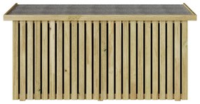vidaXL Κουτί Αποθήκευσης 119x44x58.5 εκ Επεξεργασμένο Ξύλο Πεύκου