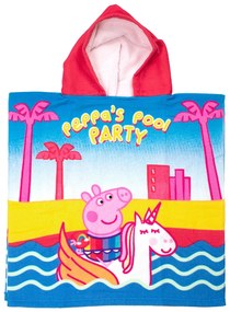 Παιδικό Πόντσο (50x100) Dimcol Peppa Pig 32