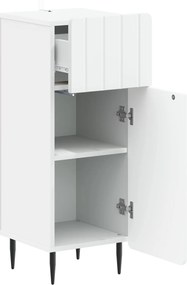 vidaXL Ντουλάπι Αποθήκευσης Μπάνιου ZWOLLE Λευκό 30 x 31 x 79,5 εκ.