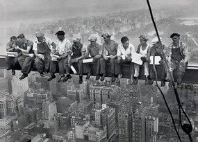 Αφίσα New York - Lunch on the Skyscraper, (91.5 x 61 cm)