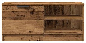 ντουλάπι τηλεόρασης vidaXL Παλιό ξύλο 80x35x36,5cm Κατασκευασμένο ξύλο