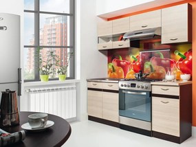 Σετ κουζίνας Econ 100, 180x60cm, Πάγκος, Πλαστικοποιημένη μοριοσανίδα | Epipla1.gr