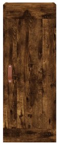 vidaXL Ντουλάπι Καπνιστή δρυς 34,5x34x180 εκ. από Επεξεργασμένο Ξύλο