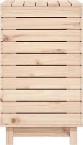vidaXL Καλάθι Ρούχων 88,5 x 44 x 76 εκ. από Μασίφ Ξύλο Πεύκου