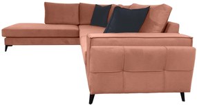 Γωνιακός καναπές Siena-Portokali-Δεξιά