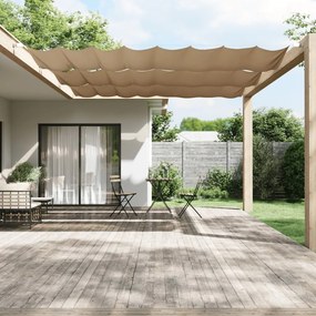 Τέντα Κάθετη Taupe 140 x 800 εκ. από Ύφασμα Oxford