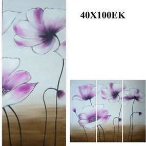 MarHome ΠΙΝΑΚΑΣ ΛΟΥΛΟΥΔΙΑ ΜΩΒ 40x100cm  c
