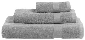Πετσέτα FROVA GREY Σετ πετσέτες 3 τεμαχίων (30 x 50 + 50 x 90 + 80 x 150 εκ.)