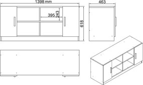 Office Furniture Set Vo10-W White
