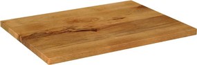 vidaXL Επιτραπέζια επιφάνεια 90x60x2,5 cm Ορθογώνια από μασίφ ξύλο