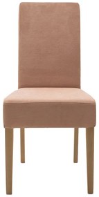 Καρέκλα Ditta pakoworld ύφασμα σάπιο μήλο-πόδι sonoma 44x56x96εκ (2 τεμάχια)