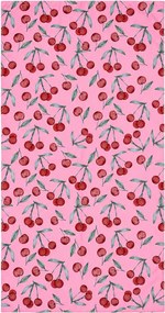 Πετσέτα Θαλάσσης Microfiber (90x180) Estia Cherry Rose 01-44527