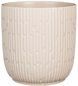 Κασπώ Sara 5580-8  19x19x18cm Off White Supergreens Κεραμικό
