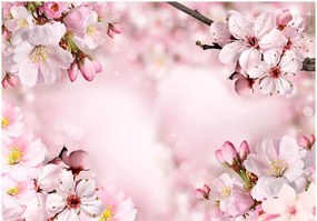 Αυτοκόλλητη φωτοταπετσαρία - Spring Cherry Blossom - 392x280