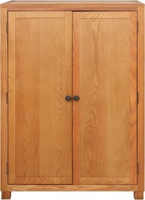 vidaXL Ντουλάπι με αποθήκευση με πόρτα Καφέ Επεξεργασμένο ξύλο