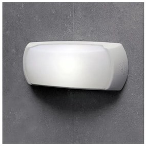 Απλίκα Φωτιστικό Τοίχου E27 60W IP66 Francy Eurolamp-145-26177-Λευκό 145-26177