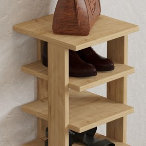 Shoe Cabinet Ayka - Sapphire Oak Sapphire Oak
