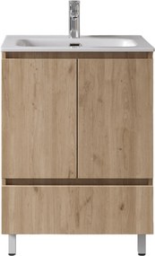 Royal Bath Malaga 60 Base Walnut - Βάση Επίπλου Με Νιπτήρα (61x46 cm)