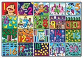 Big Number Jigsaw Puzzle Orchard Toys