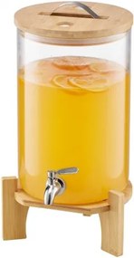 VEVOR Drink Dispenser 8L Beverage Dispenser for Parties Glass with Stand