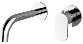 Armando Vicario Slim Chrome Μπαταρία Νιπτήρος Εντοιχισμού 2 Οπών 500045-100