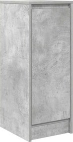 vidaXL Ντουλάπι Γκρι Σκυροδέματος 29,5x34x76 εκ. Επεξεργασμένο Ξύλο