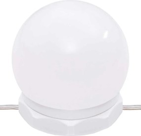 vidaXL Έπιπλο Καθρέπτη με LED Sonoma Δρυς 90x31,5x62 εκ.