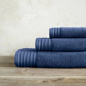 Πετσέτα Feel Fresh Aegean Blue Nima Σώματος 90x145cm 100% Βαμβάκι