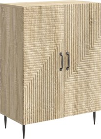 vidaXL Πλαϊνό γραφείο Sonoma Δρυς 66 x 34,5 x 89,5 εκ