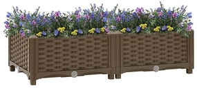 vidaXL Ζαρντινιέρα 80 x 40 x 23 εκ. από Πολυπροπυλένιο