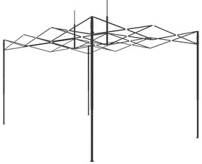 vidaXL Θερμοκήπιο με στέγη Πράσινο 290 x 430 x 315 εκ Ατσάλι