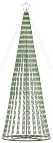 vidaXL Χριστουγεννιάτικο δέντρο LED 688 LED Ψυχρό Λευκό 300 εκ.