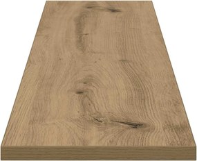 vidaXL Ράφι Βιβλίων 4 pcs Καφέ 100 x 20 x 1,5 cm Επεξεργασμένο ξύλο