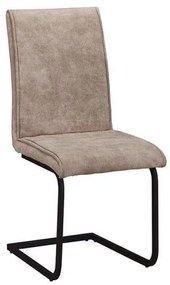 Καρέκλα Tory ΕΜ794,3 Beige Σετ 4τμχ Wood, Fabric