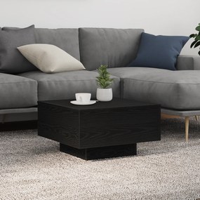 vidaXL Τραπεζάκι Σαλονιού Μαύρη δρυς 55 x 55 x 31 cm