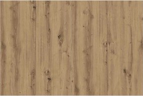 vidaXL Κεφαλάρι κρεβατιού Δρυς τεχνίτης 120x1,5x80 cm