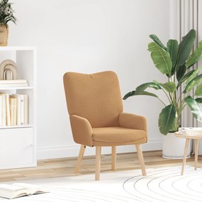 vidaXL Χαλαρωτική Πολυθρόνα Μπεζ από Υλικό Ίνας