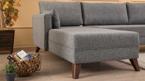 Corner Sofa Bella Corner Sofa Left 1 Grey