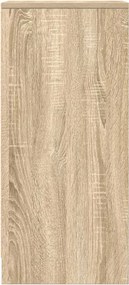 vidaXL Ντουλάπι Sonoma Δρυς 29,5x34x76 εκ. από Επεξεργασμένο Ξύλο