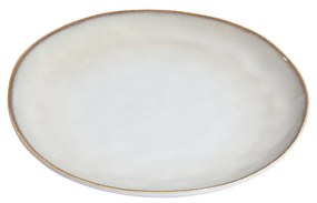 Estia 07-24420 Πιατο Ρηχο Vignette Stoneware 21cm, Ivory