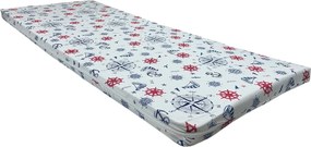 Stewehome Στρώμα αφρού για δάπεδο ή μπαλκόνι 180x80x6 cm