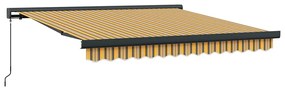 vidaXL Σκηνίτσα Αναδιπλούμενη Πολύχρωμο 350 x 250 εκ Ύφασμα, Μέταλλο