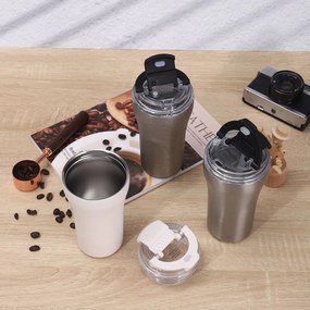 Φορητό παγούρι-θερμός - 380ml - 312550 - Black