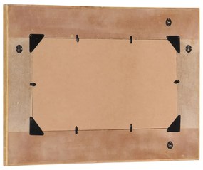 vidaXL 337248  Καθρέφτης Τοίχου 50x80 εκ. από Μασίφ Ανακυκλωμένο Ξύλο