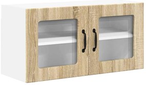 vidaXL Ραφιέρα τοίχου LUCCA Sonoma Δρυς 80 x 31 x 40 εκ