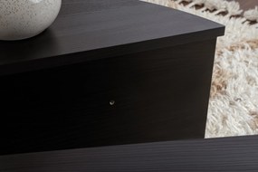 Τραπεζάκι Σαλονιού Ξύλο Μαύρο ORION 90x60x30