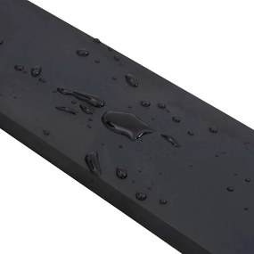 vidaXL Ελαστική Άκρη για Εκχιονιστικό Μαύρο 150x8x1 εκ.
