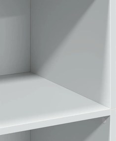 vidaXL Ντουλάπι Λευκό 70x41x124 εκ. από Επεξεργασμένο Ξύλο