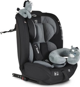 Κάθισμα Αυτοκινήτου ISOfix (76-150εκ. Ύψος) Moni i-Safe i-Size Grey